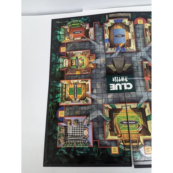 2005 Clue Board Game Replacement Parts Game Board Instructions - Picture 4 of 7
